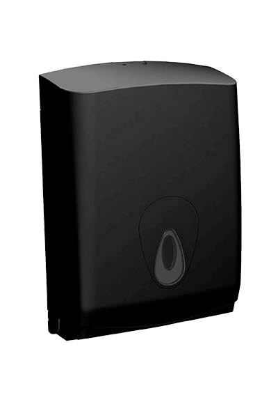 MODULAR BLACK Z-FOLD DISPENSER LARGE