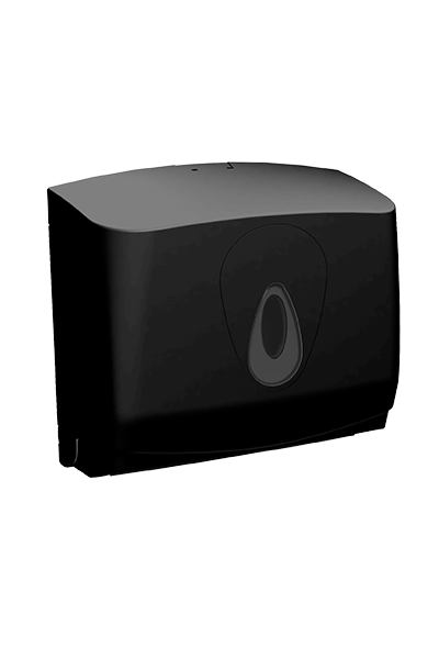 MODULAR BLACK Z-FOLD DISPENSER SMALL